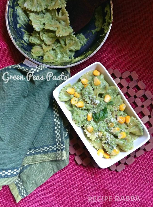 green-peas-pasta